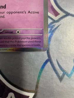 ALAKAZAM 003 POKEMON TCG MEGA EVOLUTION PROMO - Image 4