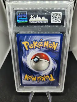 2000 Pokemon Mewtwo #14 WOTC Mewtwo Strikes Back Black Star Promo Graded 7.5 - Image 2