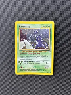 Pokemon Card Neo Genesis Set Holo Heracross 6/111 - Image 1
