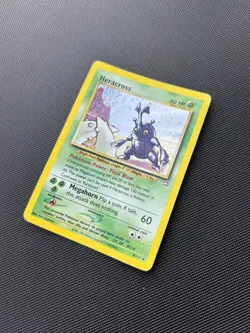 Pokemon Card Neo Genesis Set Holo Heracross 6/111 - Image 3