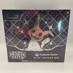 Pokemon Center Paldean Fates ETB Scarlet & Violet Elite Trainer Box - Image 1