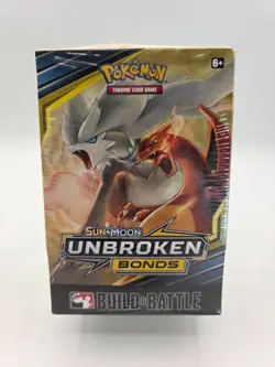 Pokemon TCG Sun & Moon Unbroken Bonds Build & Battle Sealed Box Kit Charizard - Image 1