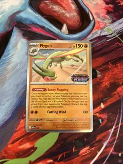 Pokemon TCG Flygon 016 Stamped Black Star Promo Phantasmal Flames NM/M - Stamp - Image 1