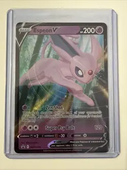 Pokemon TCG - Espeon V Star - S&S Black Star Promo - SWSH201 - Mint - Image 1