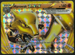 Pokemon 2015 BREAKthrough Marowak BREAK 79/162 Ultra Holo Rare LP - Image 1
