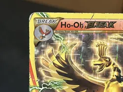 2016 Pokemon Ho-Oh Break XY Promo #XY154 ROUGH - Image 2