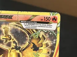 2016 Pokemon Ho-Oh Break XY Promo #XY154 ROUGH - Image 3
