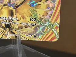 2016 Pokemon Ho-Oh Break XY Promo #XY154 ROUGH - Image 4
