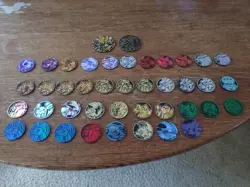Pokemon 41 Coin Lot With Giant Pokeball, Jumbo Charizard Coin, Some Duplicates - Image 2