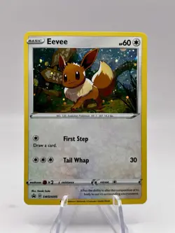 Eevee SWSH095 Holo Black Star Promos Pokemon NM - Image 1