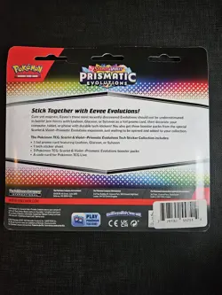 Pokemon TCG Prismatic Evolutions Tech Sticker Collection Glaceon - Image 2