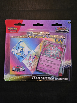 Pokemon TCG Prismatic Evolutions Tech Sticker Collection Sylveon - Image 1