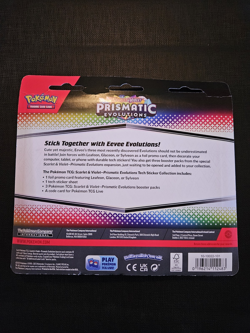 Pokemon TCG Prismatic Evolutions Tech Sticker Collection Sylveon - Image 2