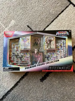 Pokemon TCG Prismatic Evolutions Premium Figure Collection Box New & Sealed - Image 1