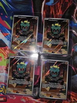 4x Pokemon TCG Mega Evolution Marshadow 146/132 Illustration Rare NM Near Mint - Image 1