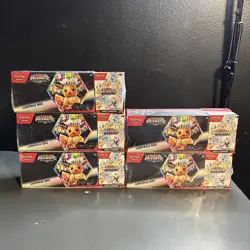Sams Club Pokemon Prismatic Evolutions Surprise Boxes & Booster Bundles Lot Of 5 - Image 1