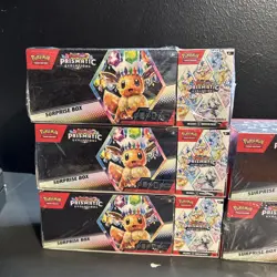 Sams Club Pokemon Prismatic Evolutions Surprise Boxes & Booster Bundles Lot Of 5 - Image 2