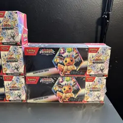 Sams Club Pokemon Prismatic Evolutions Surprise Boxes & Booster Bundles Lot Of 5 - Image 3