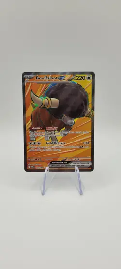 Pokemon TCG: Bouffalant EX - 162/086 - Full Art Ultra Rare - White Flare - NM - Image 1