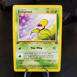 Pokemon TCG: Bellsprout 49/64 Jungle 1st Edition WOTC - LP - Image 1