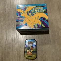 Pokemon Ascended Heroes Elite Trainer Box ETB And 1 Mini Tin Factory Sealed - Image 1