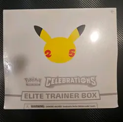 Pokemon TCG: Celebrations Elite Trainer Box 25th Anniversary ETB New (READ ⬇) - Image 1