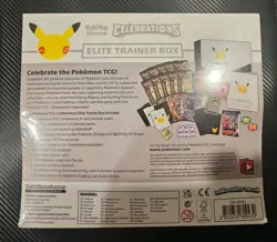 Pokemon TCG: Celebrations Elite Trainer Box 25th Anniversary ETB New (READ ⬇) - Image 2