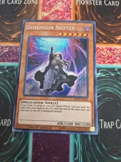 Yugioh Dimension Shifter TN19-EN012 Prismatic Secret Rare Limited Near Mint - Image 1