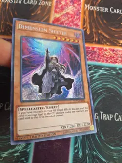 Yugioh Dimension Shifter TN19-EN012 Prismatic Secret Rare Limited Near Mint - Image 2