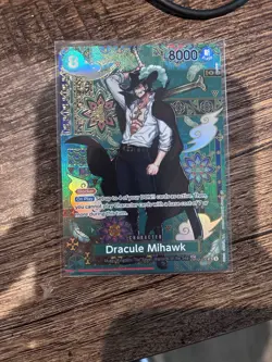 One Piece - Dracule Mihawk - OP12-030 (SP) OP12-030 The Azure Sea's Seven Foil - Image 1