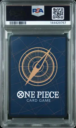 2025 ONE PIECE OP11-118 MONKEY D LUFFY MANGA ALT ART English PSA 10 GEM MINT - Image 4