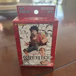 One Piece TCG Super Pre Release Starter Deck 1 Straw Hat Crew Sealed NEW 1st Ed. - Image 2