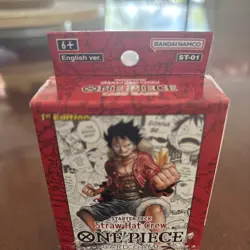 One Piece TCG Super Pre Release Starter Deck 1 Straw Hat Crew Sealed NEW 1st Ed. - Image 3