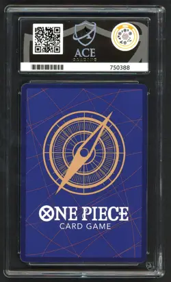 One Piece OP11 - ACE 10 Zeus OP11-106 Parallel - A Fist of Divine Speed GEM MT - Image 2