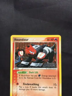 Pokemon Cards: EX Team Rocket Returns Reverse Holo: Houndour 60/109 - Image 2