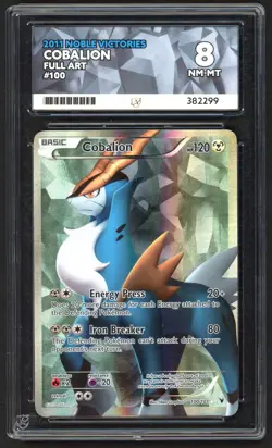 Pokemon Cards - ACE 8 Cobalion 100/101 - Noble Victories - NM-MT - Image 1