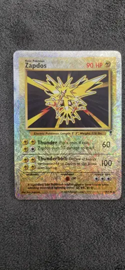 Zapdos 19/110 Legendary Collection 2002 Reverse Holo Pokemon Card TCG - Image 1