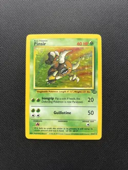 Pokemon Card Jungle Set Holo Pinsir 9/64 WOTC - Image 1