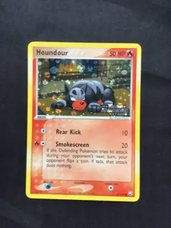 Pokemon Cards: EX Team Rocket Returns Reverse Holo: Houndour 59/109 - Image 1
