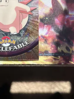 2000 Topps Chrome Pokemon ~ CLEFABLE ~ # 36 ~ T.V. Animation Card Series 1 - Image 4