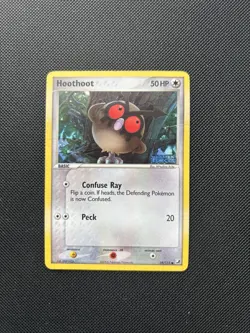 Pokemon Card EX Unseen Forces Reverse Holo Hoothoot 59/115 Stamped - Image 1