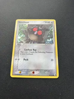 Pokemon Card EX Unseen Forces Reverse Holo Hoothoot 59/115 Stamped - Image 2