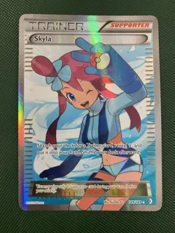 Skyla 149/149 2012 Boundaries Crossed Full Art Ultra Rare Holo Pokemon TCG Card - Image 1