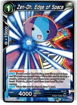 Dragon Ball Super Rise of the Unison Warrior Card BT10-055 UC Zen-Oh, Edge of Sp - Image 1