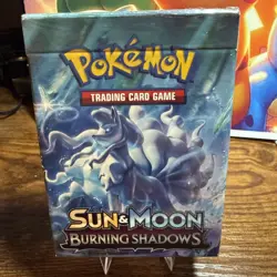 Pokemon TCG Sun and Moon Burning Shadows Theme Deck never played NM cards fresh - Image 1
