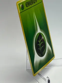 1996 Nintendo Japanese Pokemon Grass Energy Base Set Card 1st Edition Near Mint - Image 4