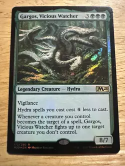 Gargos, Vicious Watcher FOIL #172 Core Set 2020 M20 Magic The Gathering MTG - Image 1
