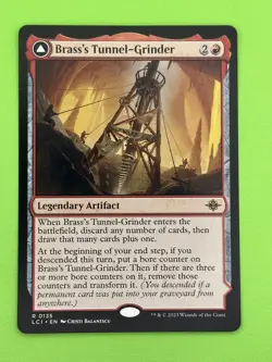 Brass's Tunnel- Grinder MTG NM The Lost Caverns of Izalan rare artifact - Image 1