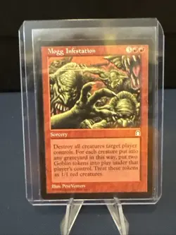 MTG - Magic The Gathering - Mogg Infestation - Stronghold- NP/ LN Or BETTER! - Image 3