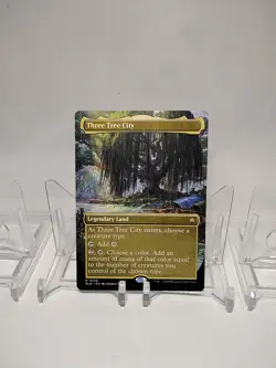 Magic: Three Tree City (0338) (Borderless) NM Pack Fresh Bloomburrow Regular - Image 1